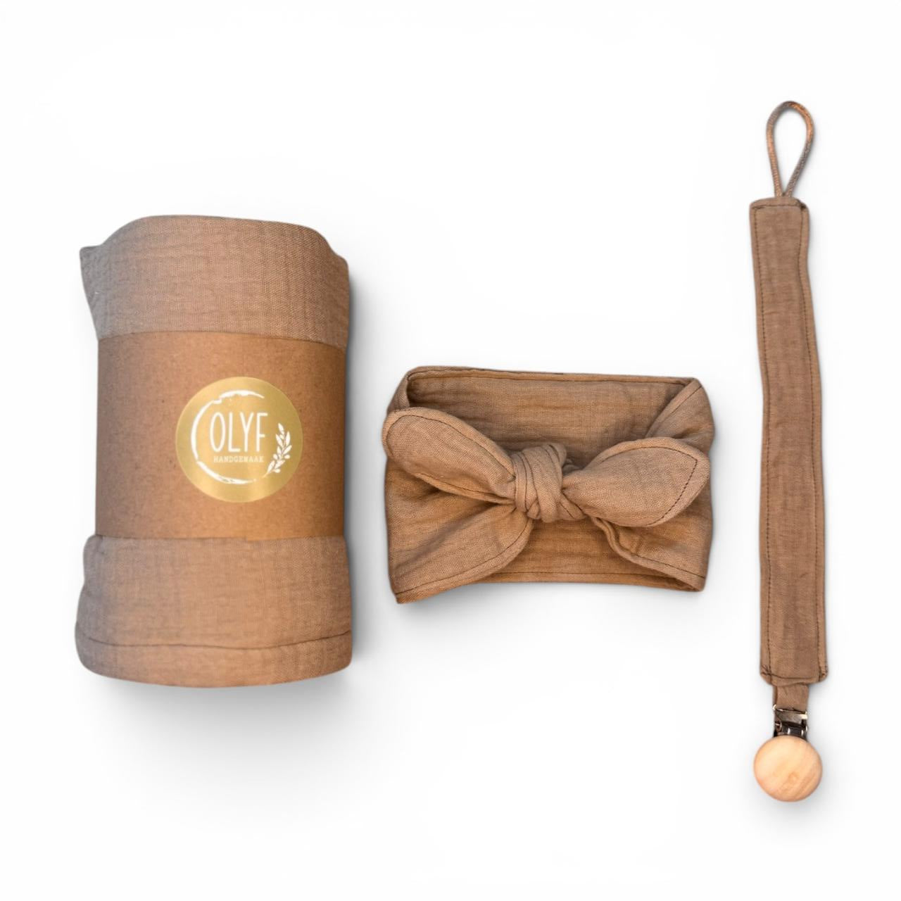 Olyf Headband Bow beige