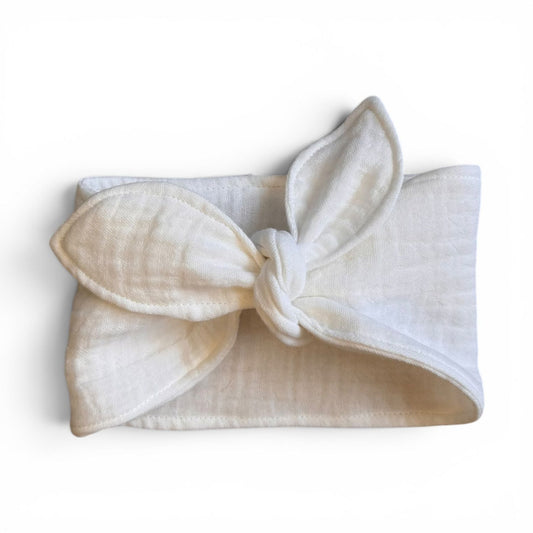 Olyf Headband Bow white