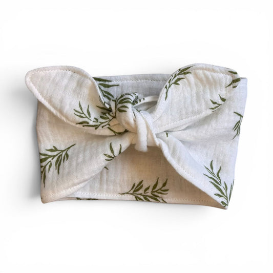 Olyf Headband Bow leafs
