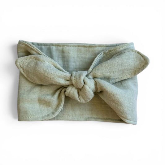 Olyf Headband Bow sage