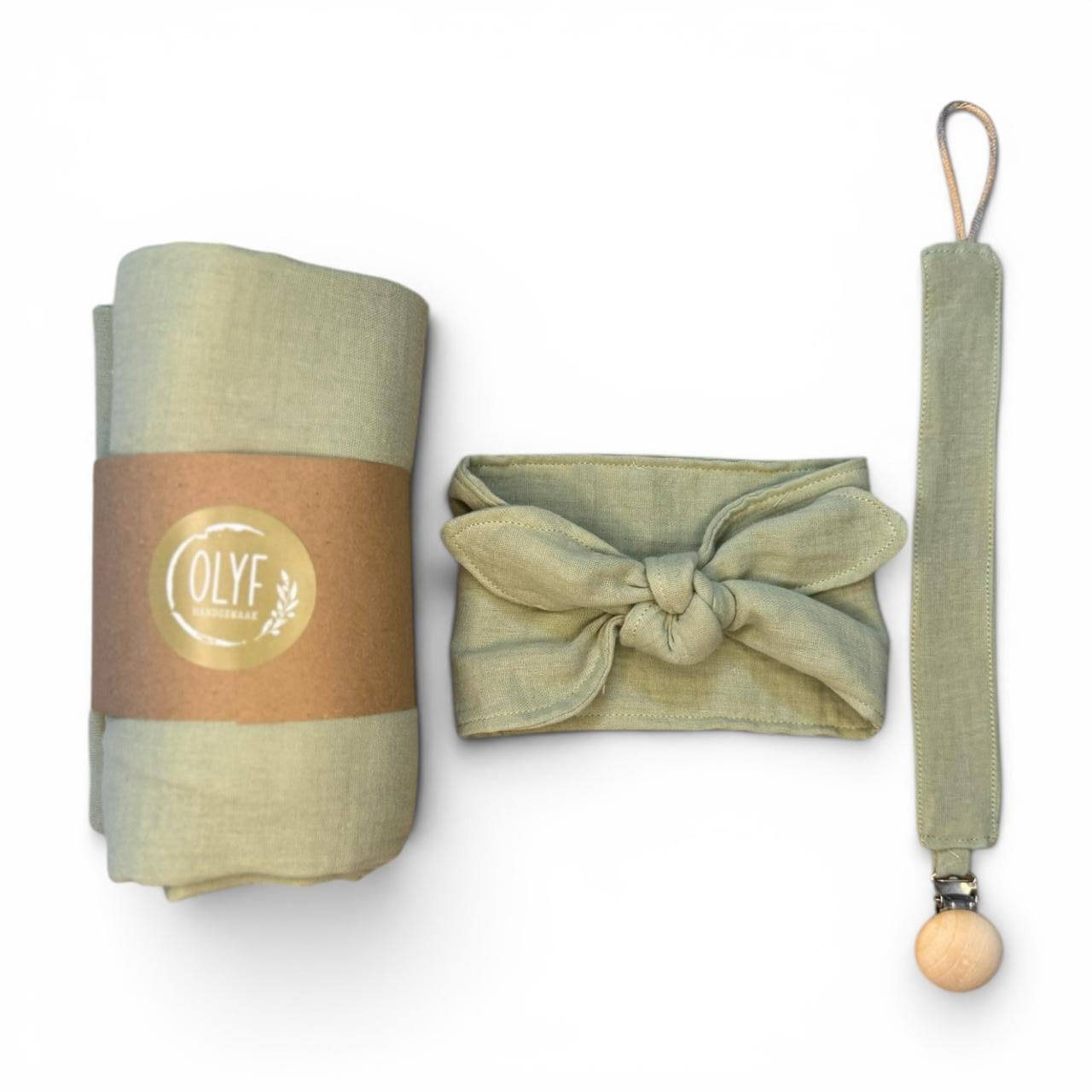 Olyf Headband Bow sage