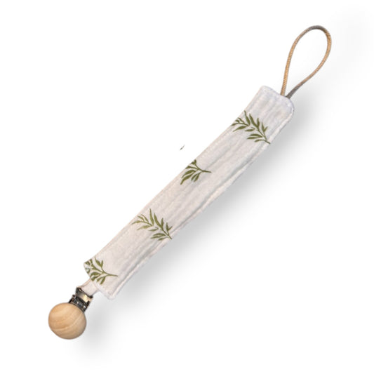 Olyf Dummy Clip Muslin leaf