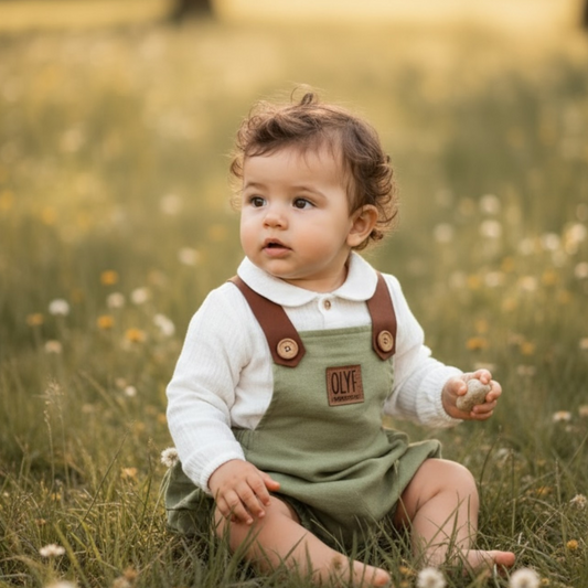 Remi Romper- Olive