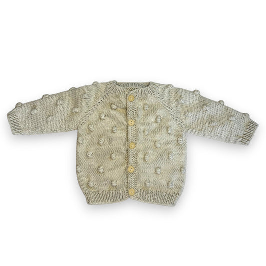 Soft Knot Cardigan- Sand
