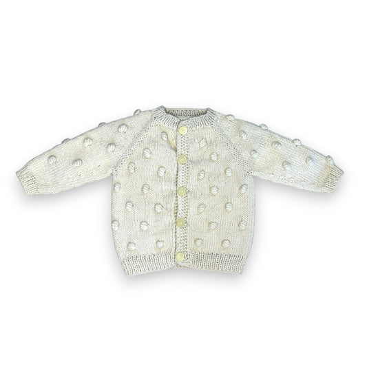 Soft Knot Cardigan -Ivory